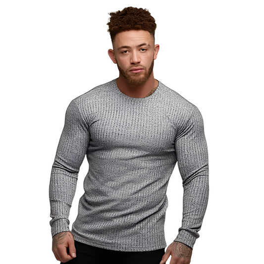 Wynne - Schlicht designter, enger Herrenpullover