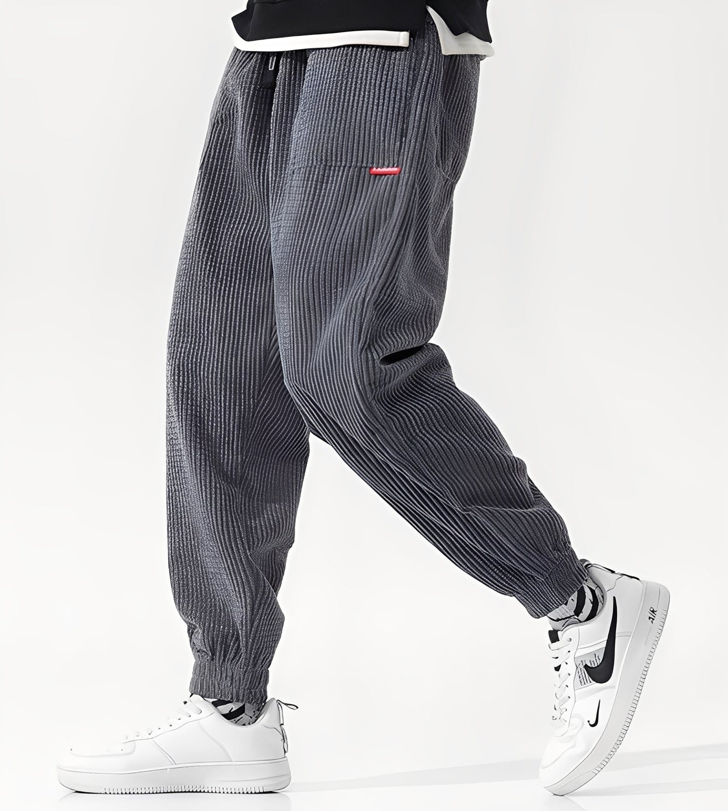 Nicholas - Modische Cord-Jogginghose für Männer