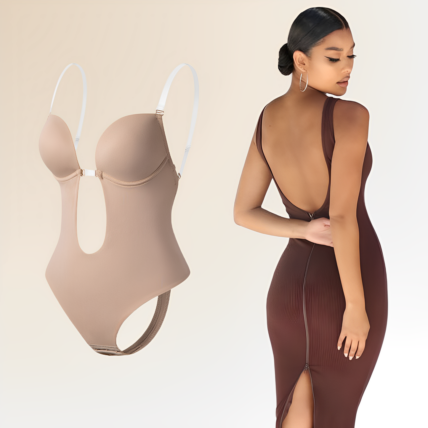 Nina – Bodysuit-BH ohne Rücken