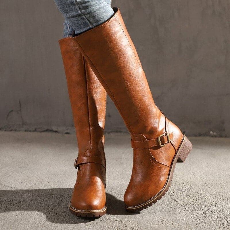 Marly - Bequeme Damenstiefeletten mit Schmuck-Schnalle