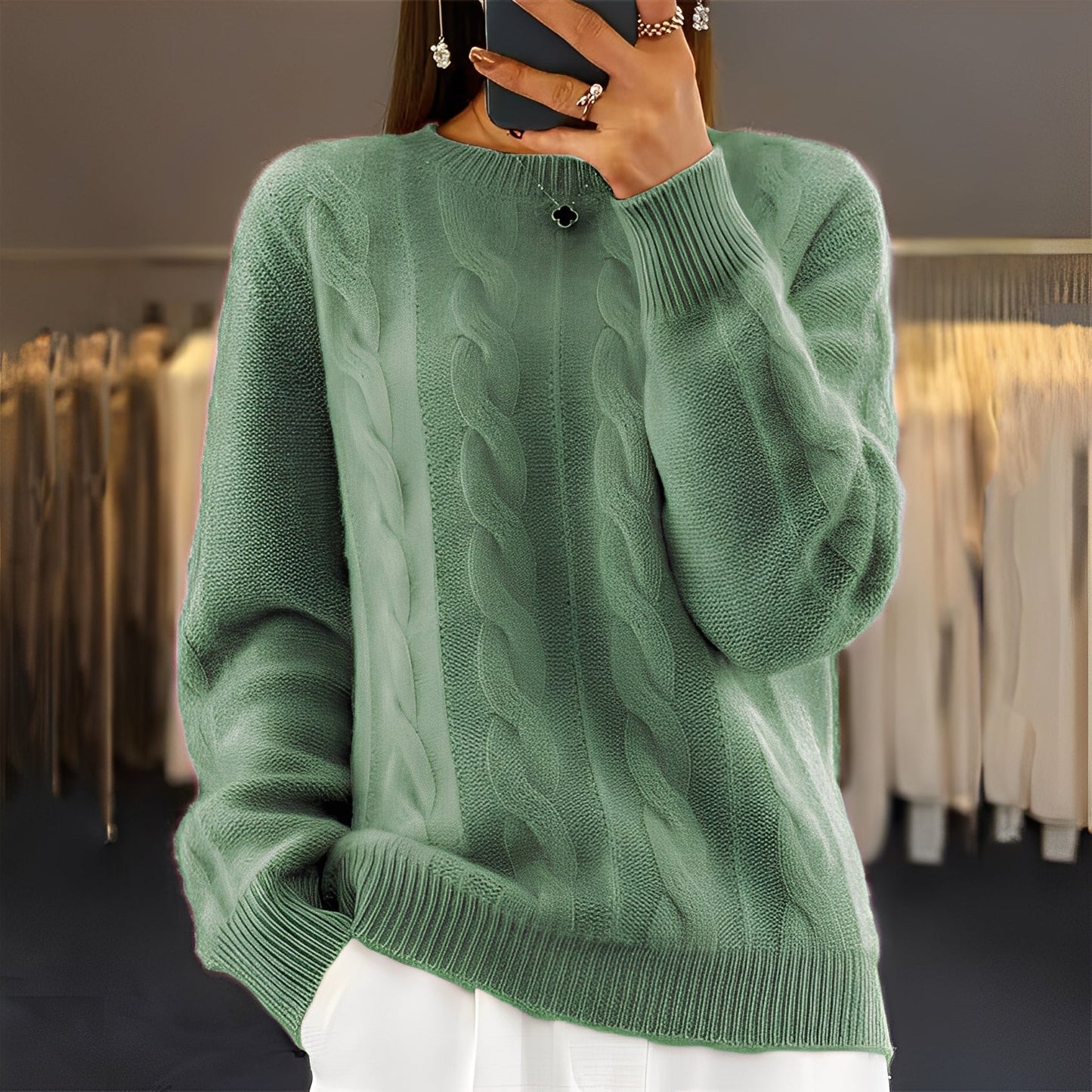 Leanne - Zeitlos eleganter Damenpullover