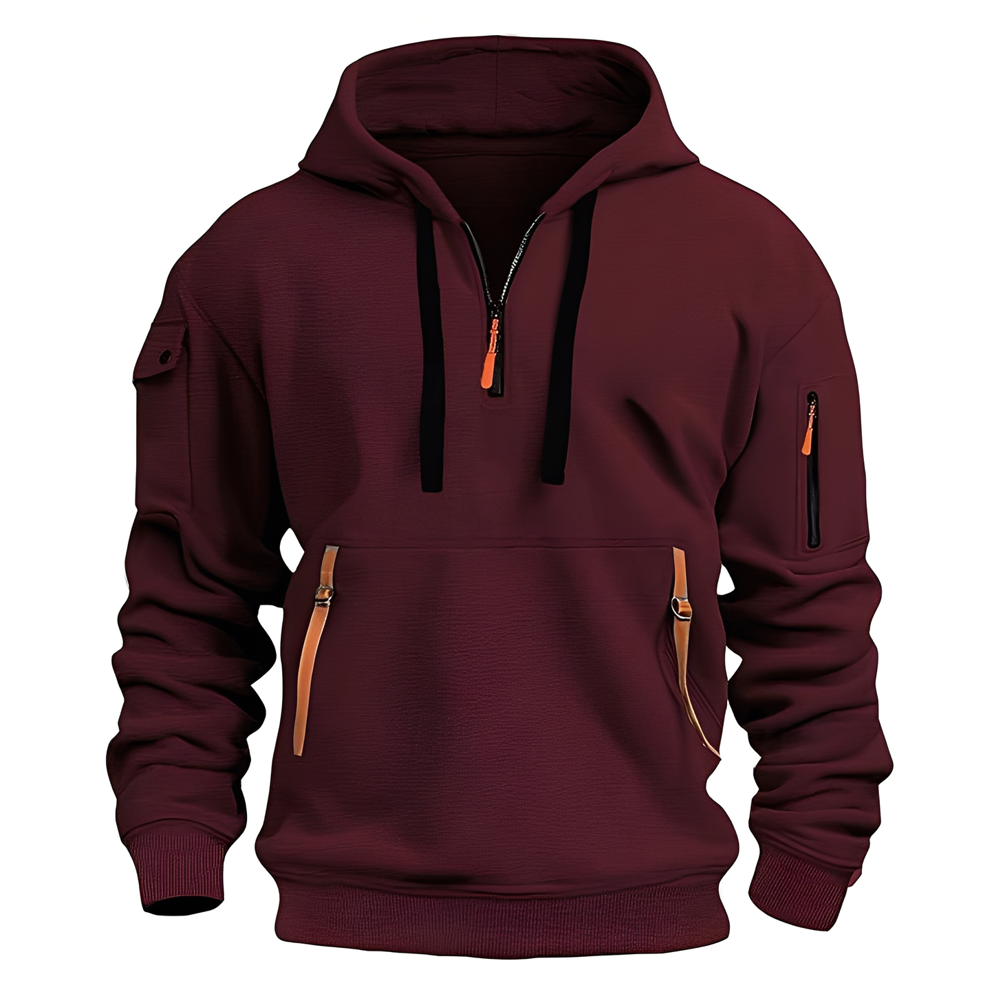 Cornell - Bequemer Herren-Hoodie mit Reißverschluss