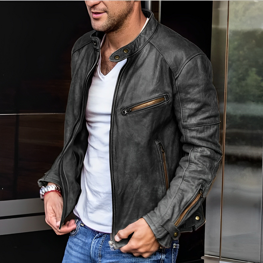 Enrico – Modische Lederjacke