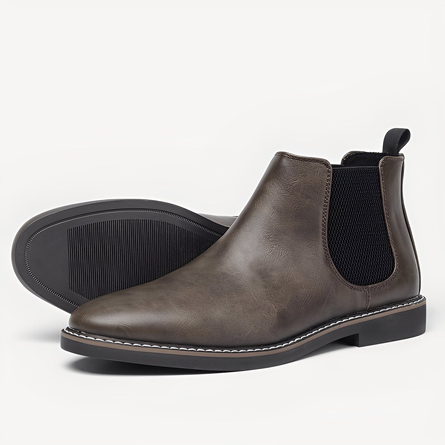 Clifton - Klassische Chelsea-Boots aus Leder für Herren