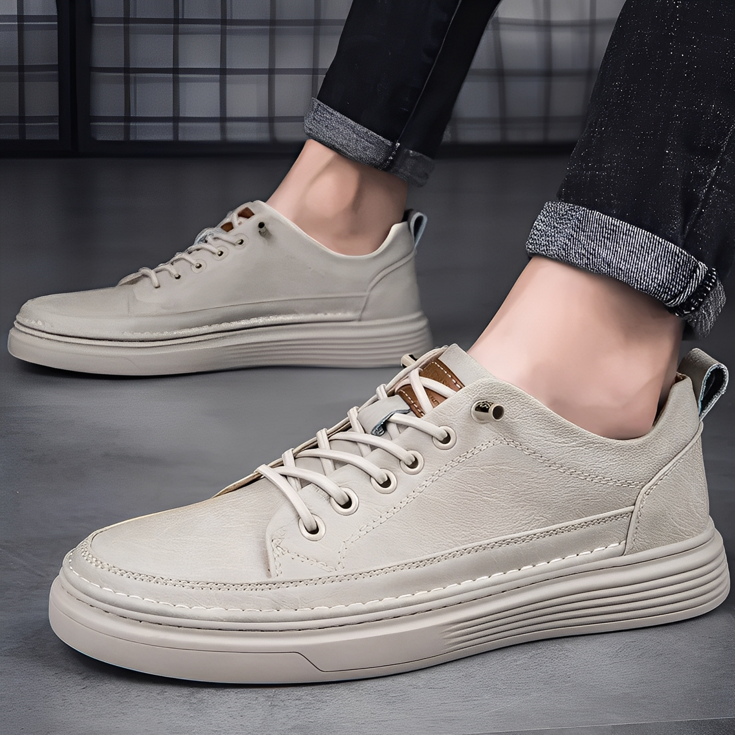 Damion - Zeitlose Lederschuhe für Männer