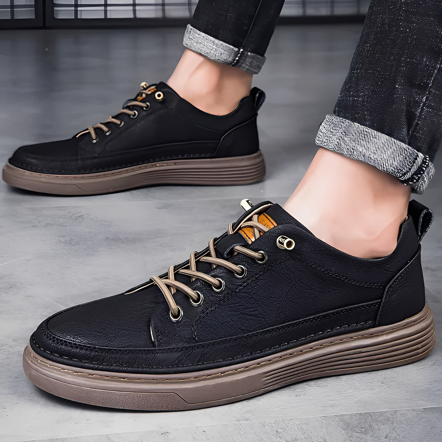 Damion - Zeitlose Lederschuhe für Männer