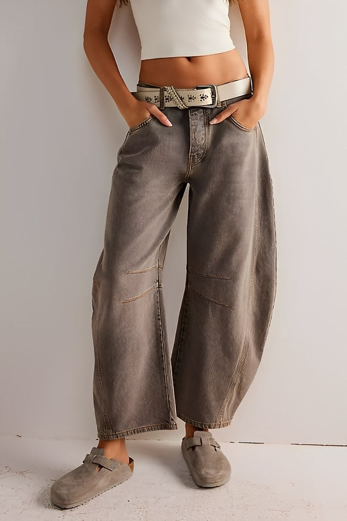 Jocelyn - Leichte Damenjeans mit lockerem Sitz