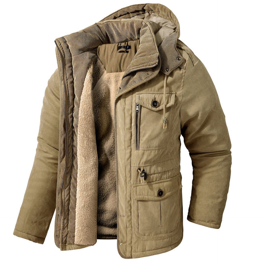 Kash - Moderne Herren-Thermojacke mit Fleece-Futter