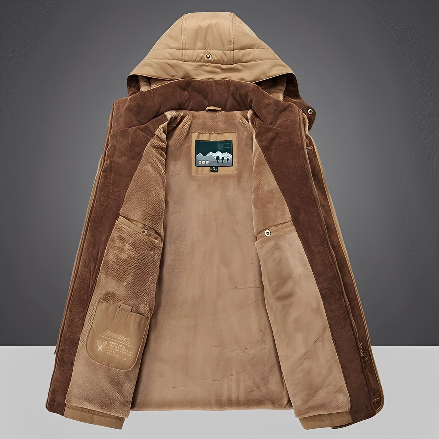 Nicholas - Herrenjacke mit wärmendem Fleece-Futter