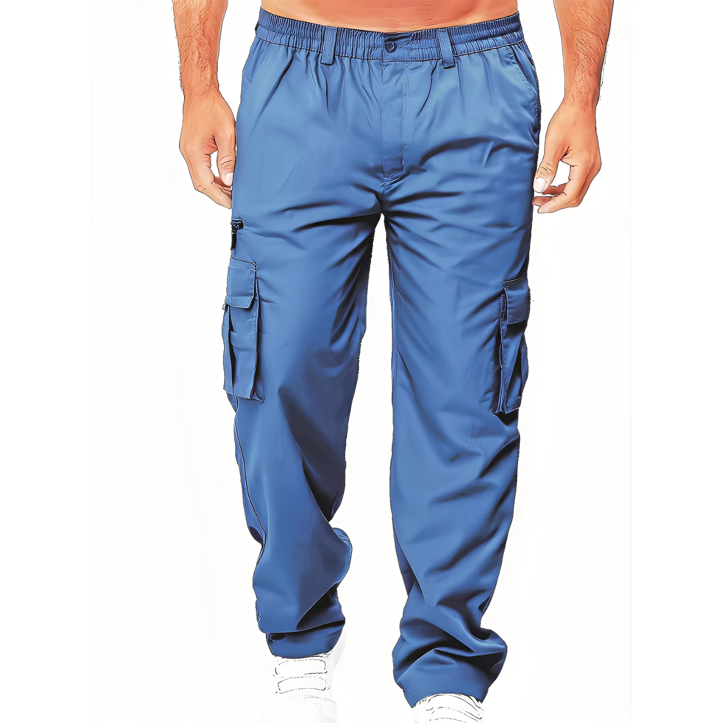 Randolf - Angenehm weite Cargo-Hose für Männer