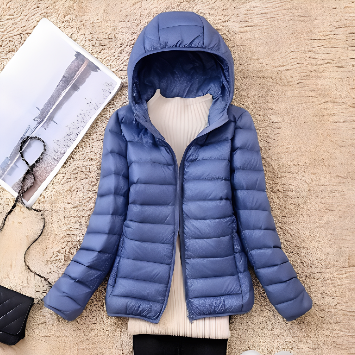 Lyndsay - Bequeme, schmal geschnittene Damen-Daunenjacke