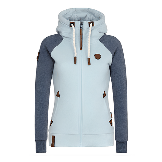 Aubrey - Gemütlicher Damenpullover mit Kordelzug