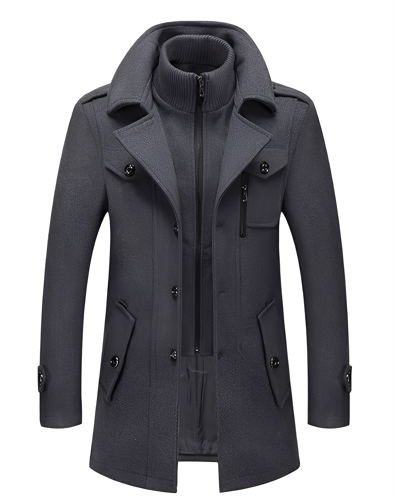 Gareth - Stilvoller zweischichtiger Herren-Trenchcoat
