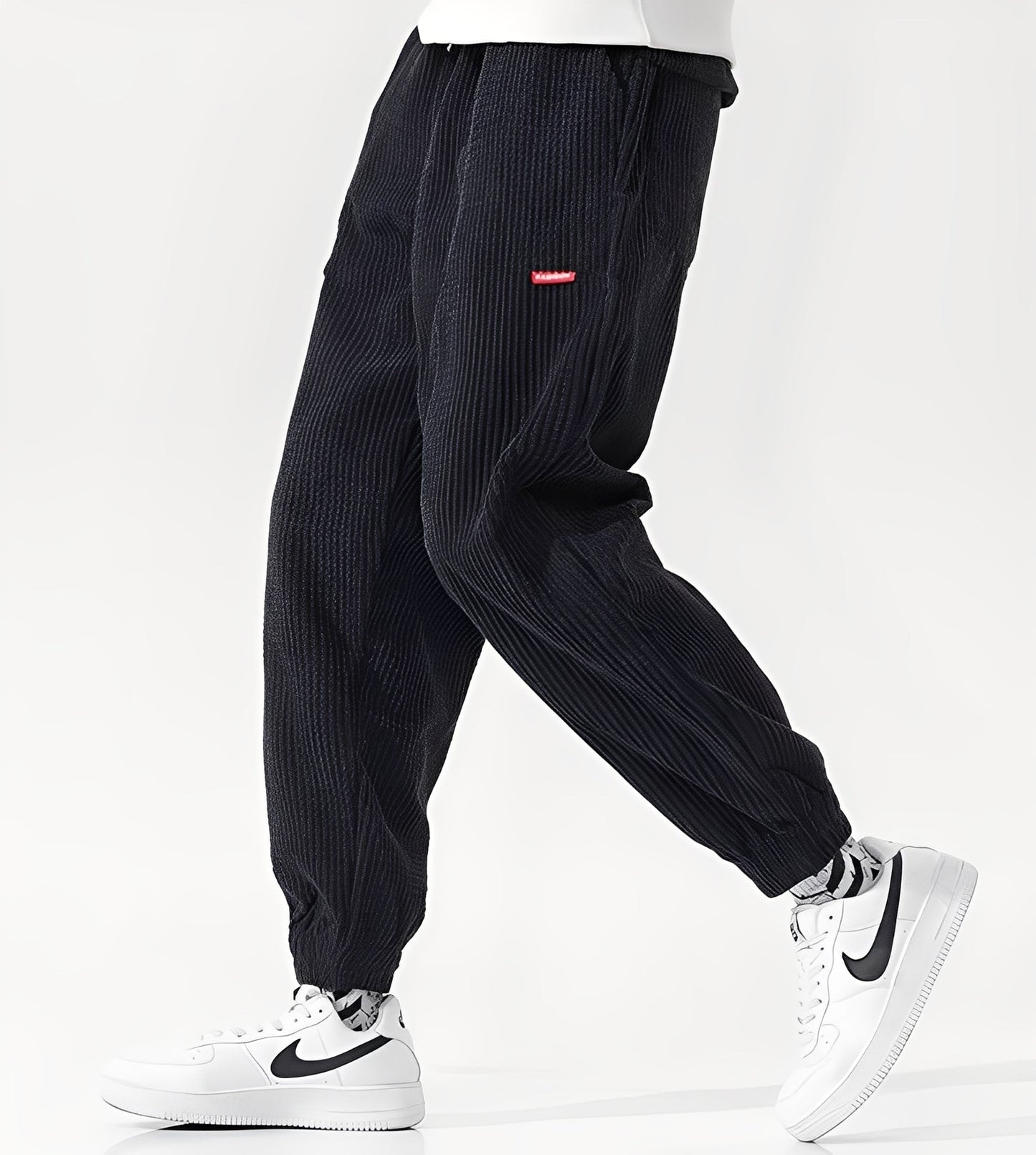 Nicholas - Modische Cord-Jogginghose für Männer