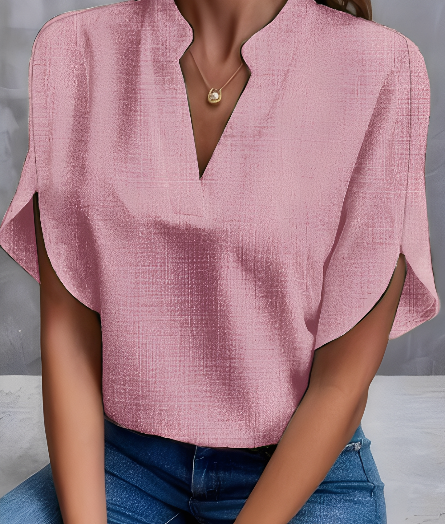 Chantelle - Damenbluse mit V-Ausschnitt
