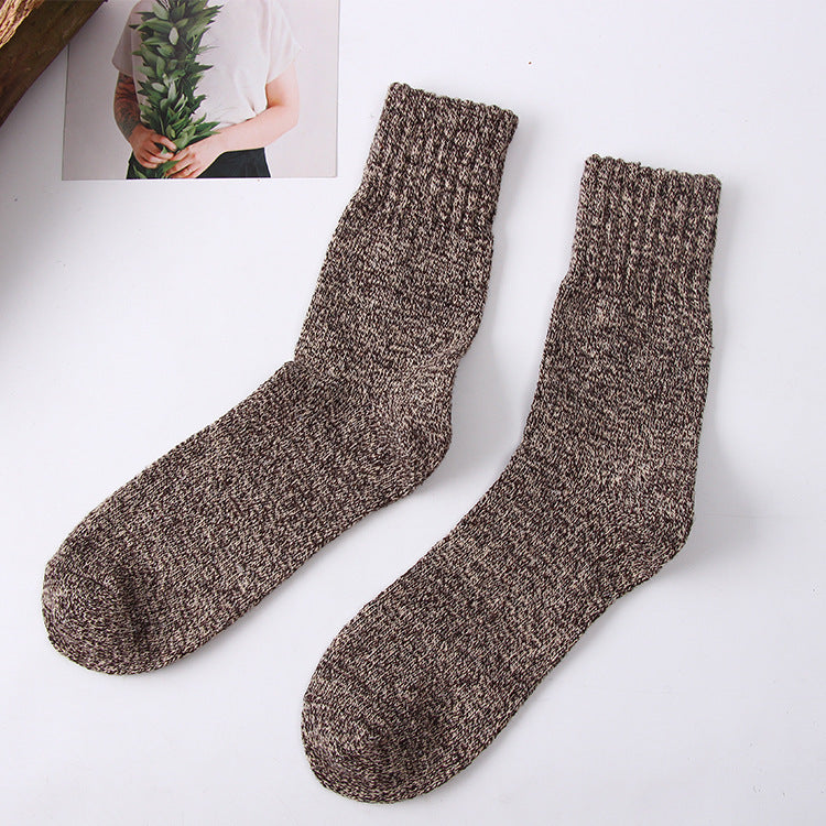 Jason - Kuschelig warme Frottee-Wollsocken für Herren im Winter