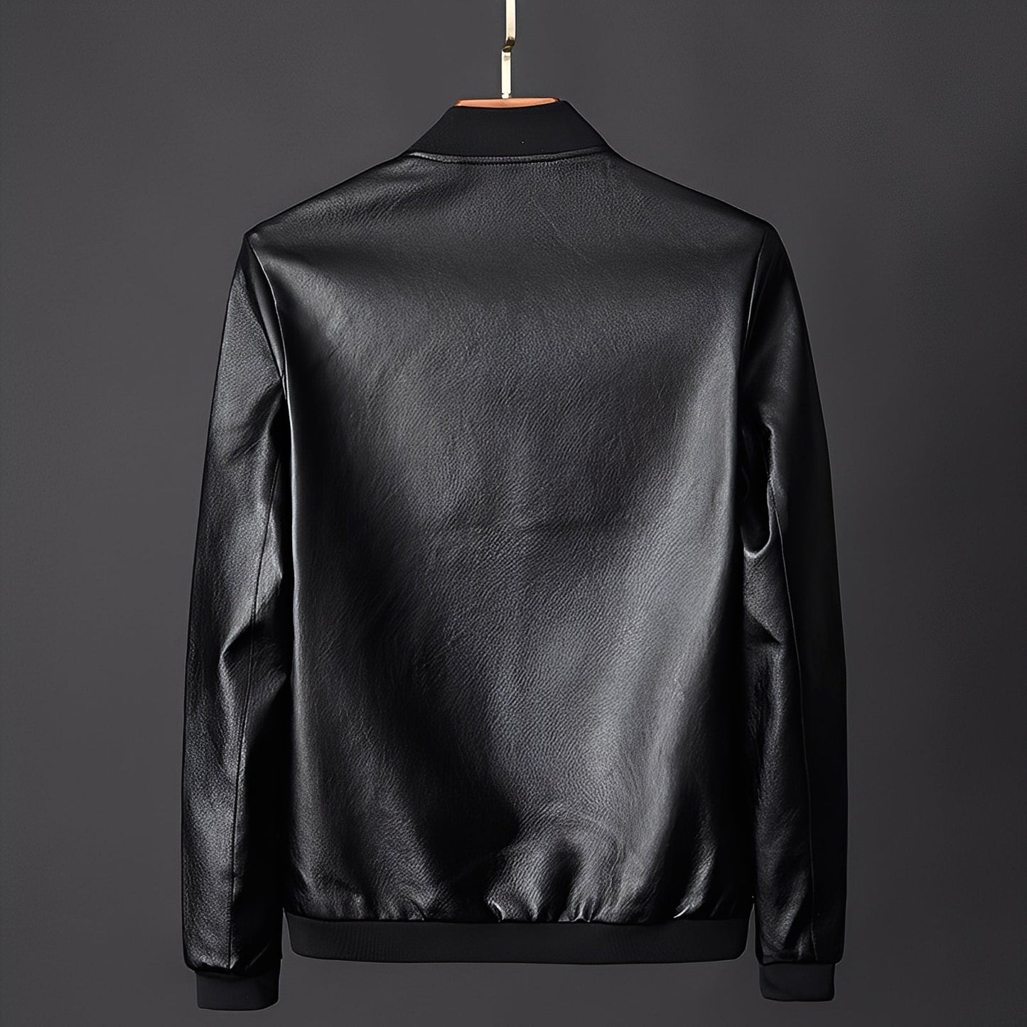 Jeremy - Trendige Biker-Lederjacke für Herren
