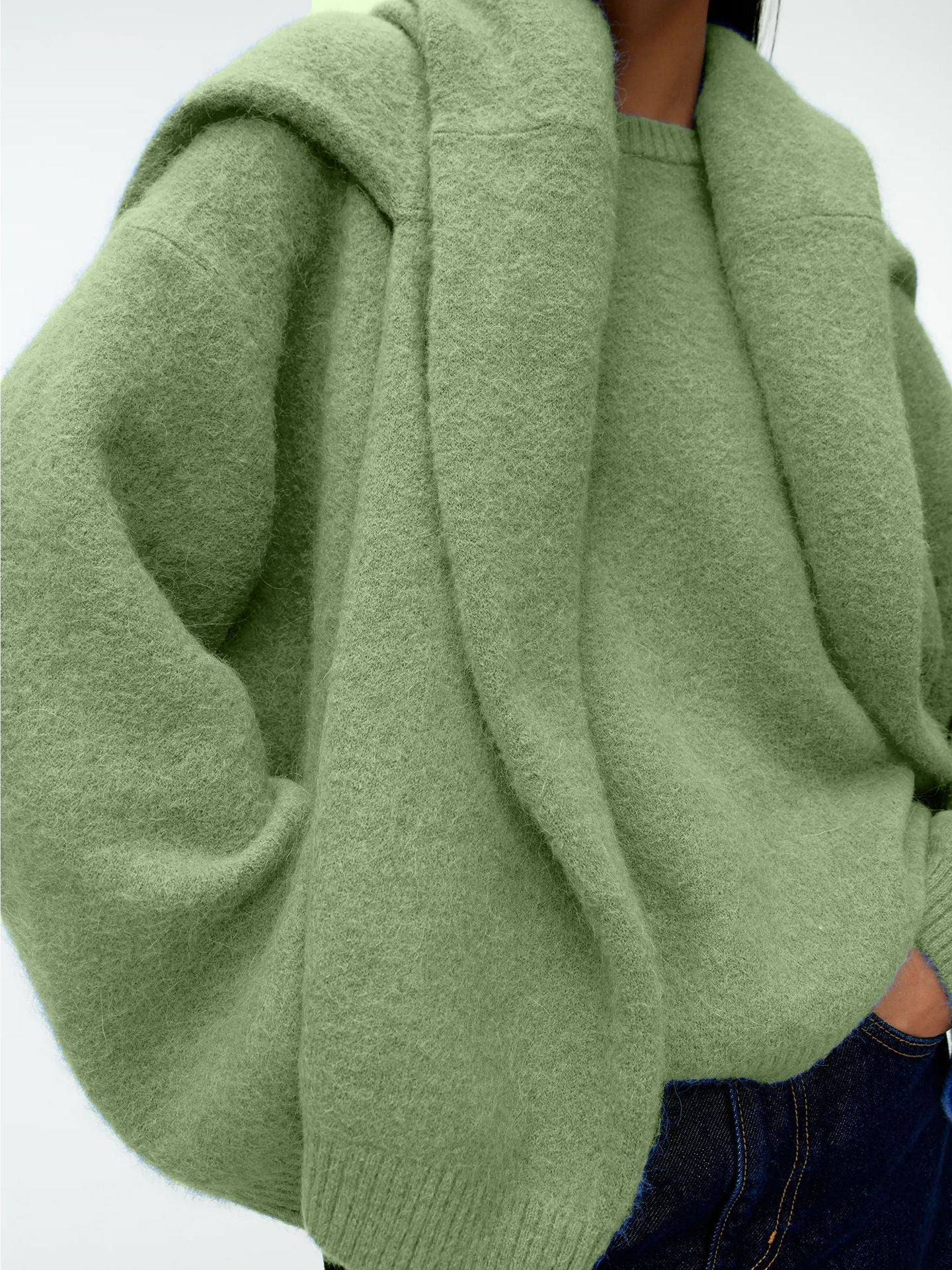 Caelie - Komfortabler, dicker Damen-Kaschmirpullover