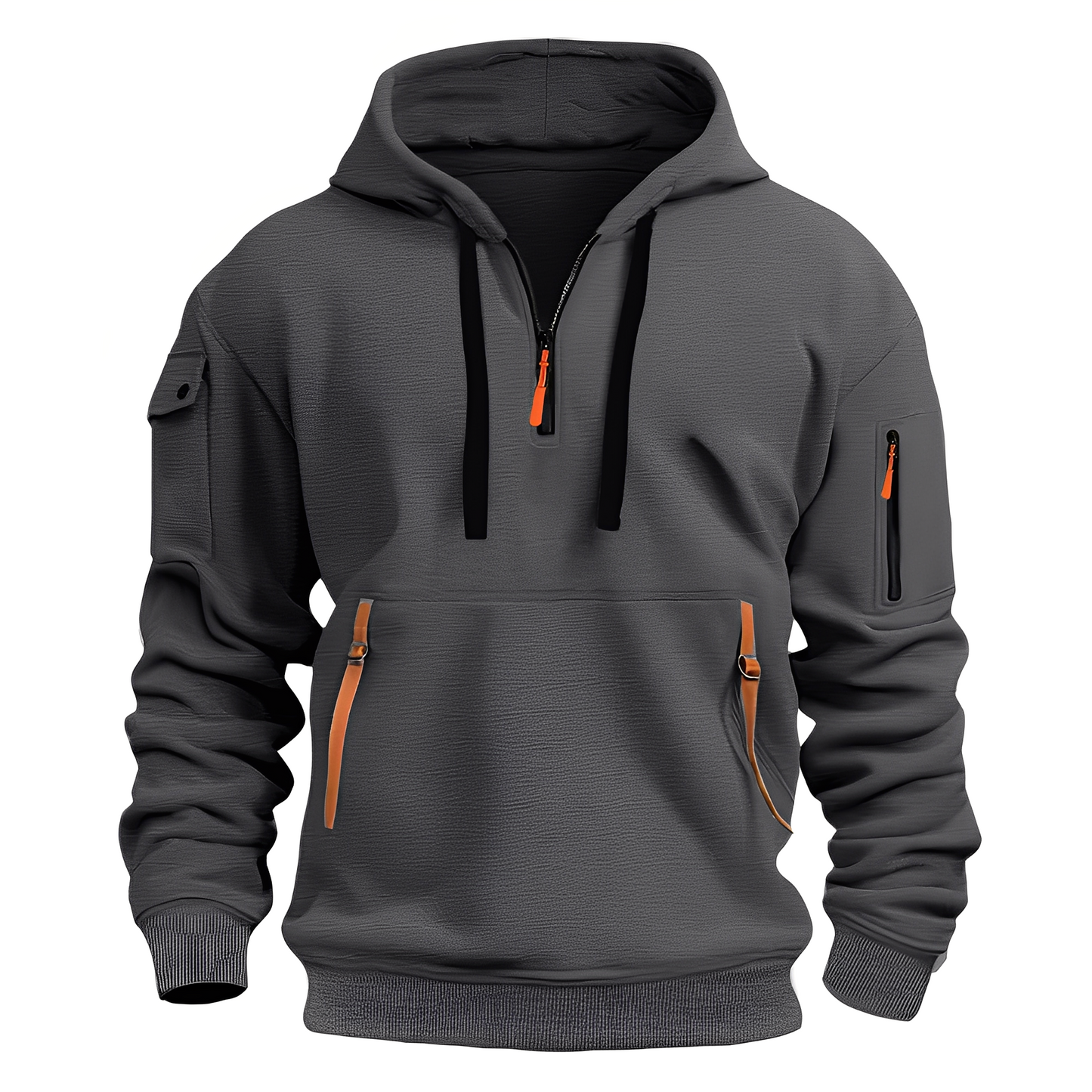 Cornell - Bequemer Herren-Hoodie mit Reißverschluss