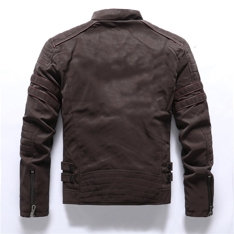 Bastian – Biker-Jacke mit Zipper