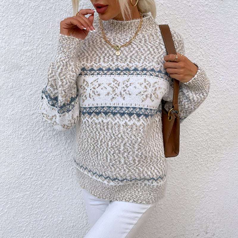 Sabrina - Klassischer Damenpullover mit Design