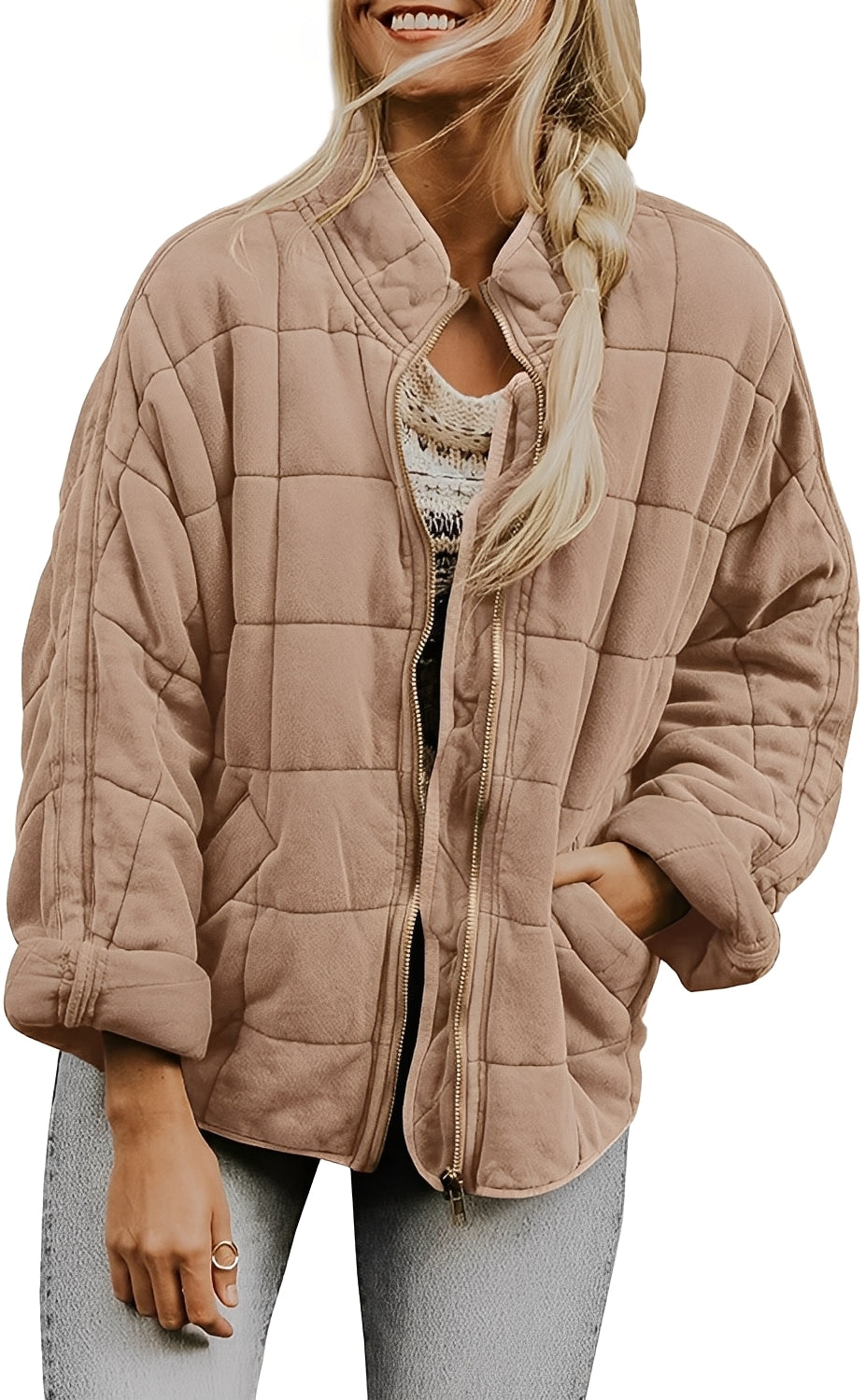 Mikaela - Damen Oversize-Jacke für kühle Tage