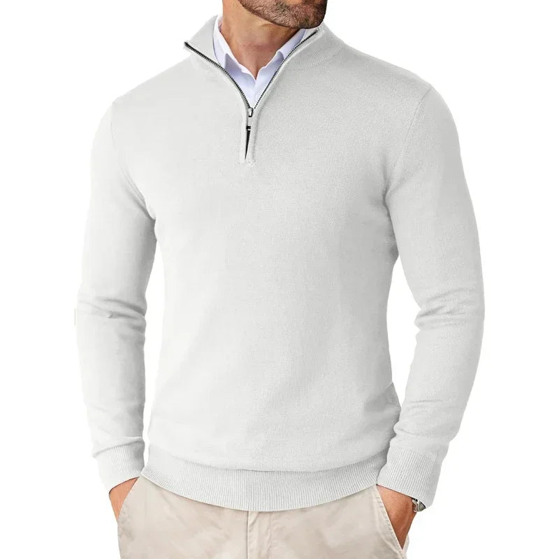 Bowen - Trendiger Herrenpullover mit Reißverschluss