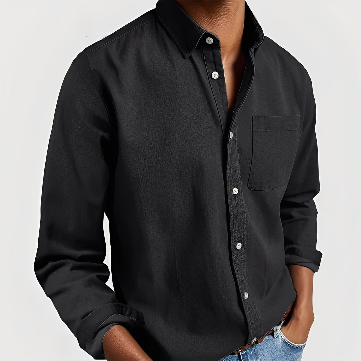 Tanner - Herren-Freizeit-Shirt mit Tasche