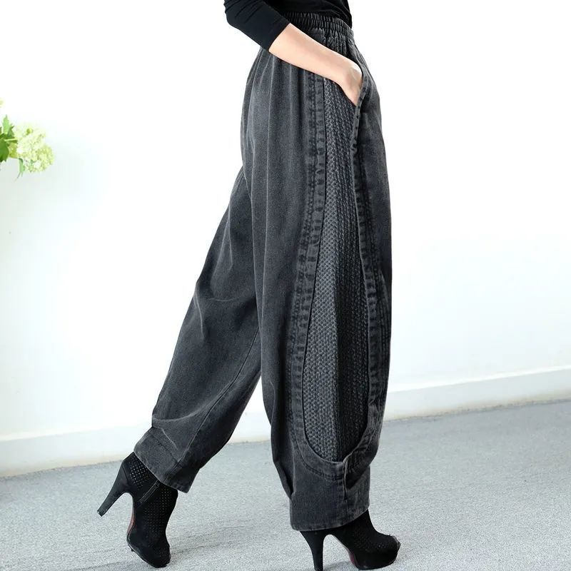 Tawnee - Bequeme, locker geschnittene Patchwork-Haremshorts für Frauen