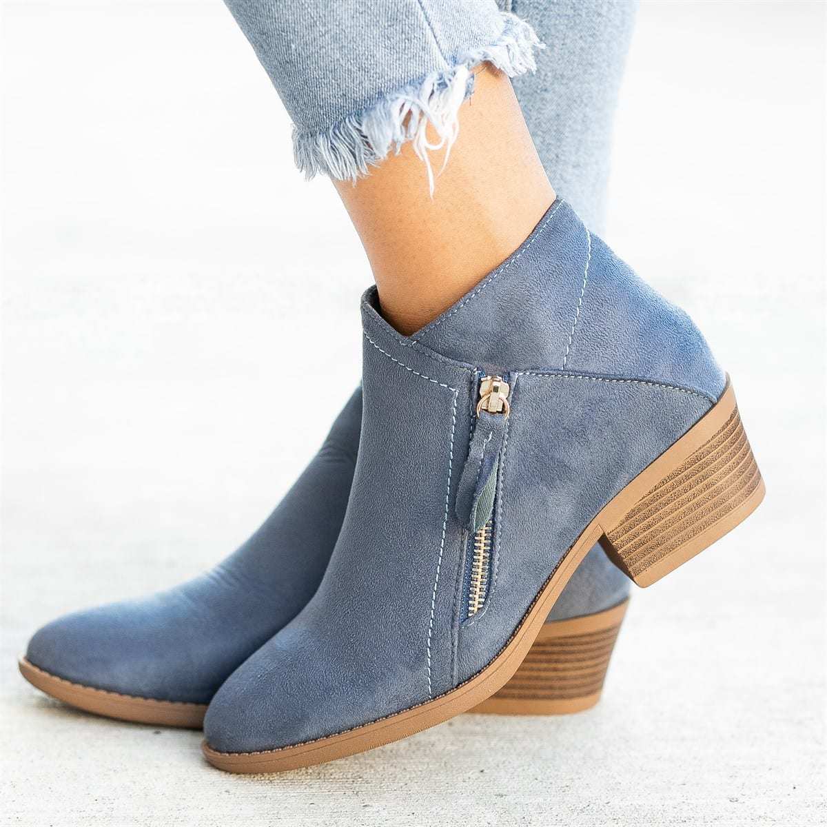 Elizabeth - Elegante Wildlederstiefel für Damen