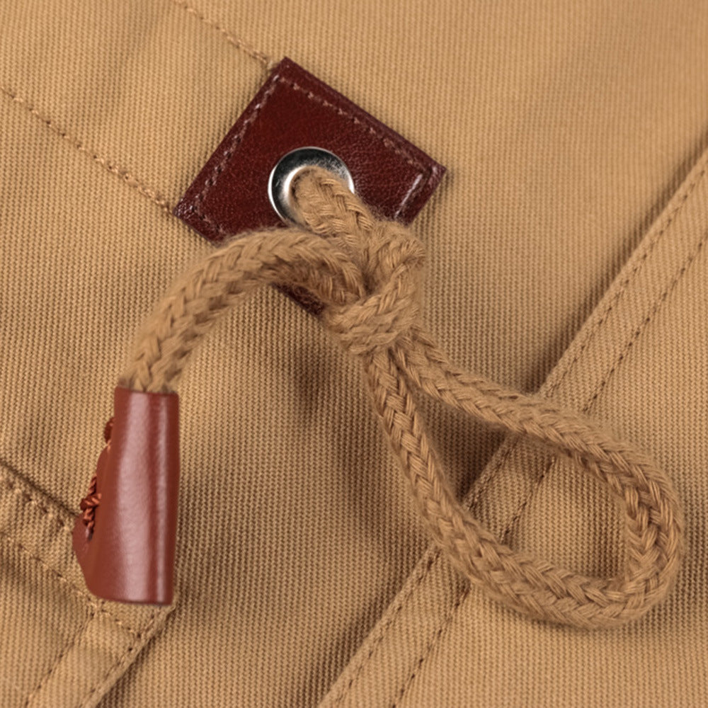 Dominic - Premium Samtjacke mit abnehmbarer Kapuze für Herren