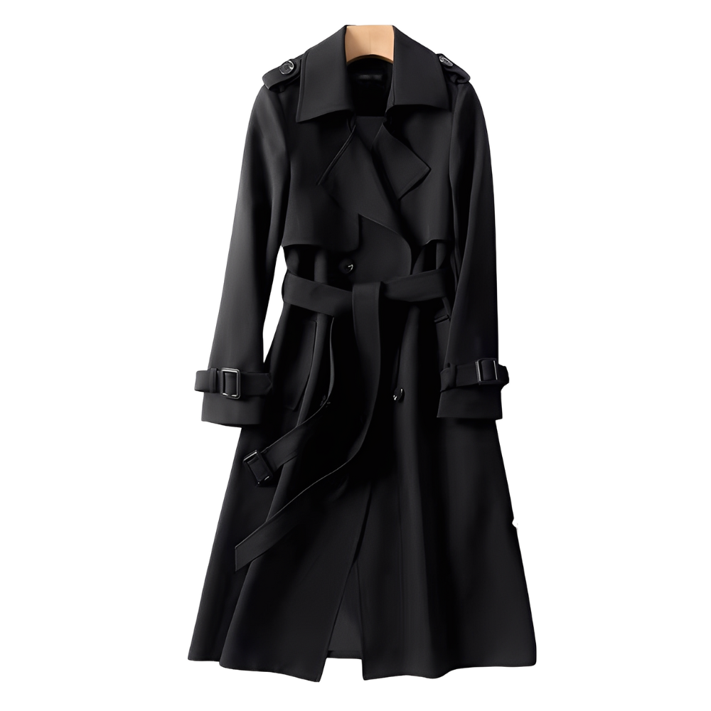 Patricia - Eleganter Damen-Trenchcoat mit Knöpfen
