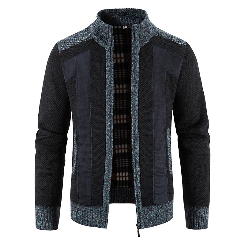 Domenic - Bequeme Fleecejacke mit Zipper für Herren