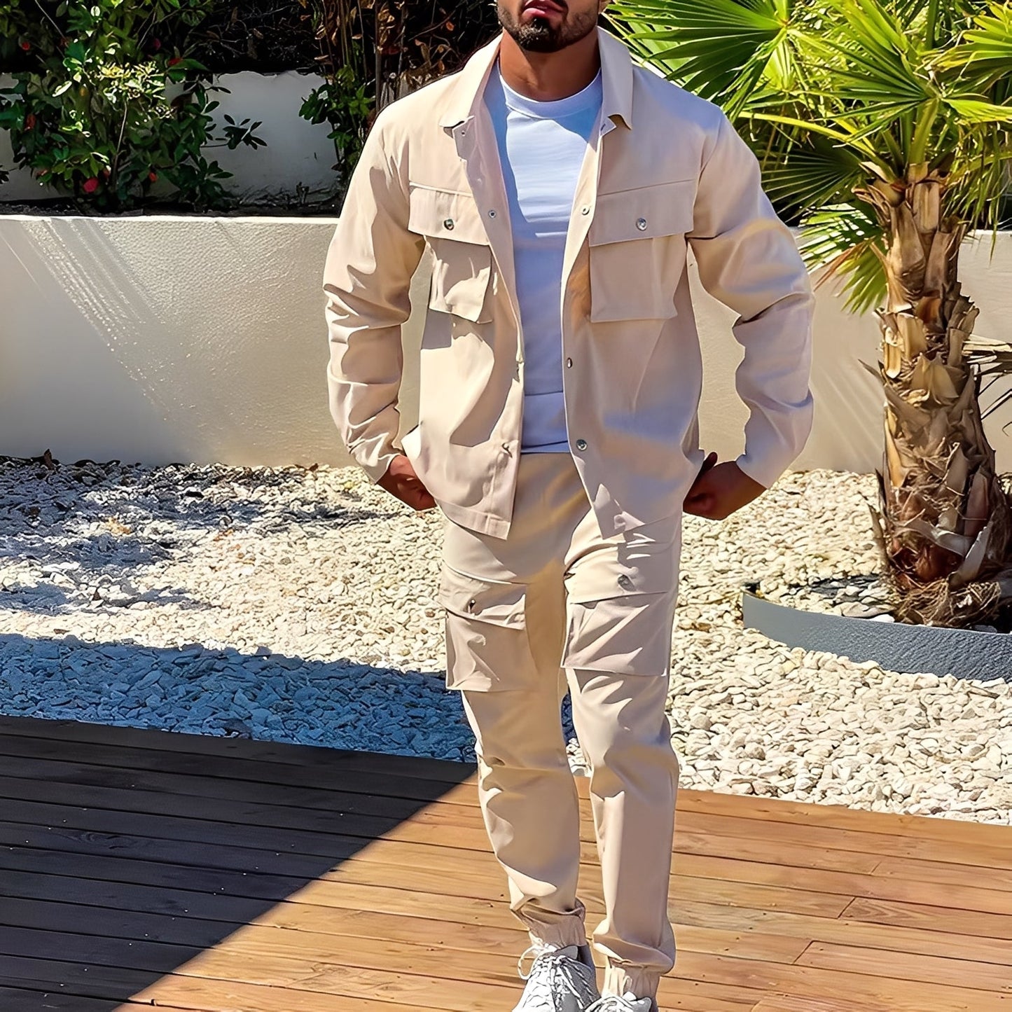 Neville - Elegantes Cargo-Set für Männer
