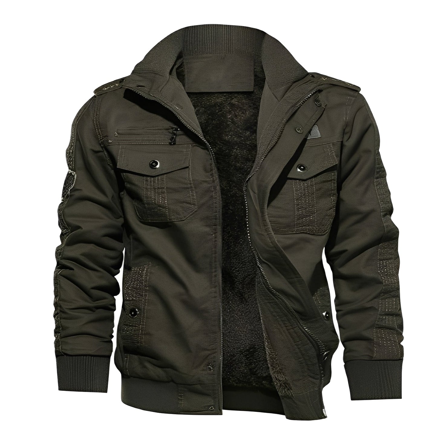Gary - Schicke Herren-Fleecejacke mit Taschen