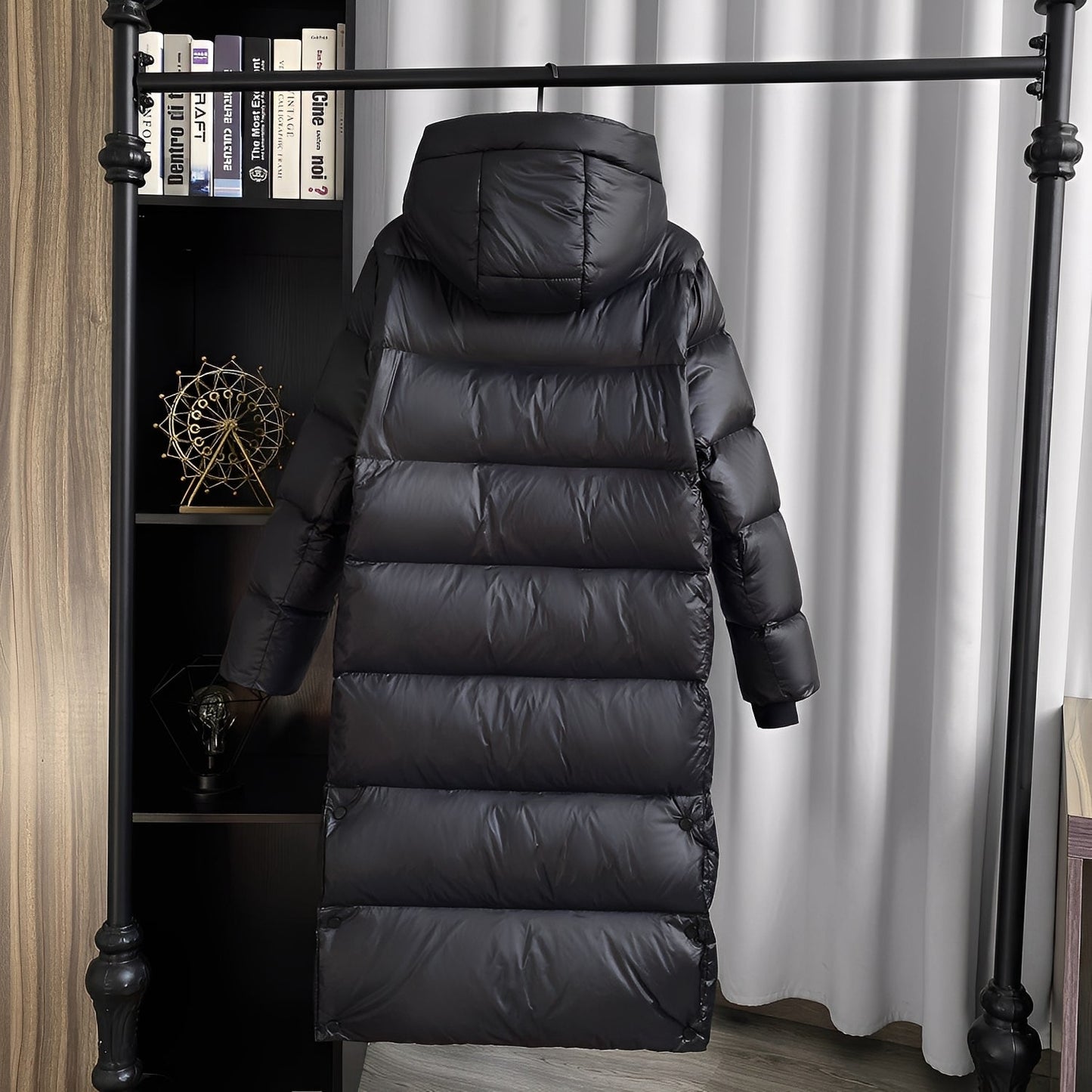 Mildred - Bequeme, lange Damen-Winterjacke