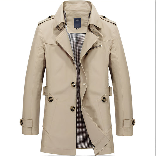 Harry - Bequeme, mittelgroße Herrenwindjacke