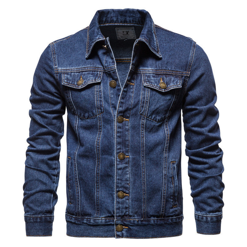 Winton - Klassische Männer-Jeans-Truckerjacke