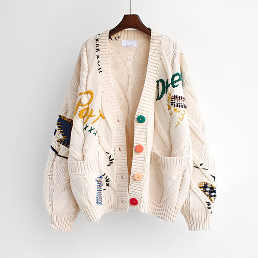 Chantelle - Elegante bestickte Damenstrickjacke