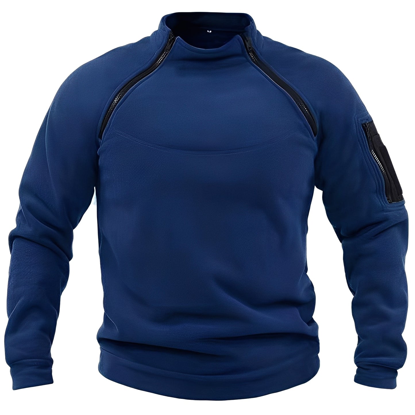 Wilbur - Herren-Fleecepullover mit Zipper für Sport