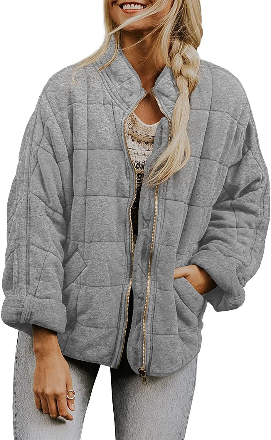 Wenona - Gemütliche Frauenjacke mit Taschen