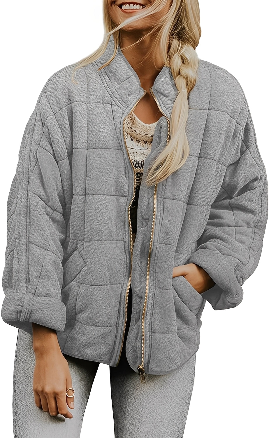 Mikaela - Damen Oversize-Jacke für kühle Tage
