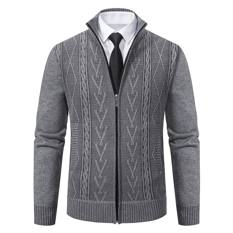Stafford - Schicke Herrenjacke mit Zipper