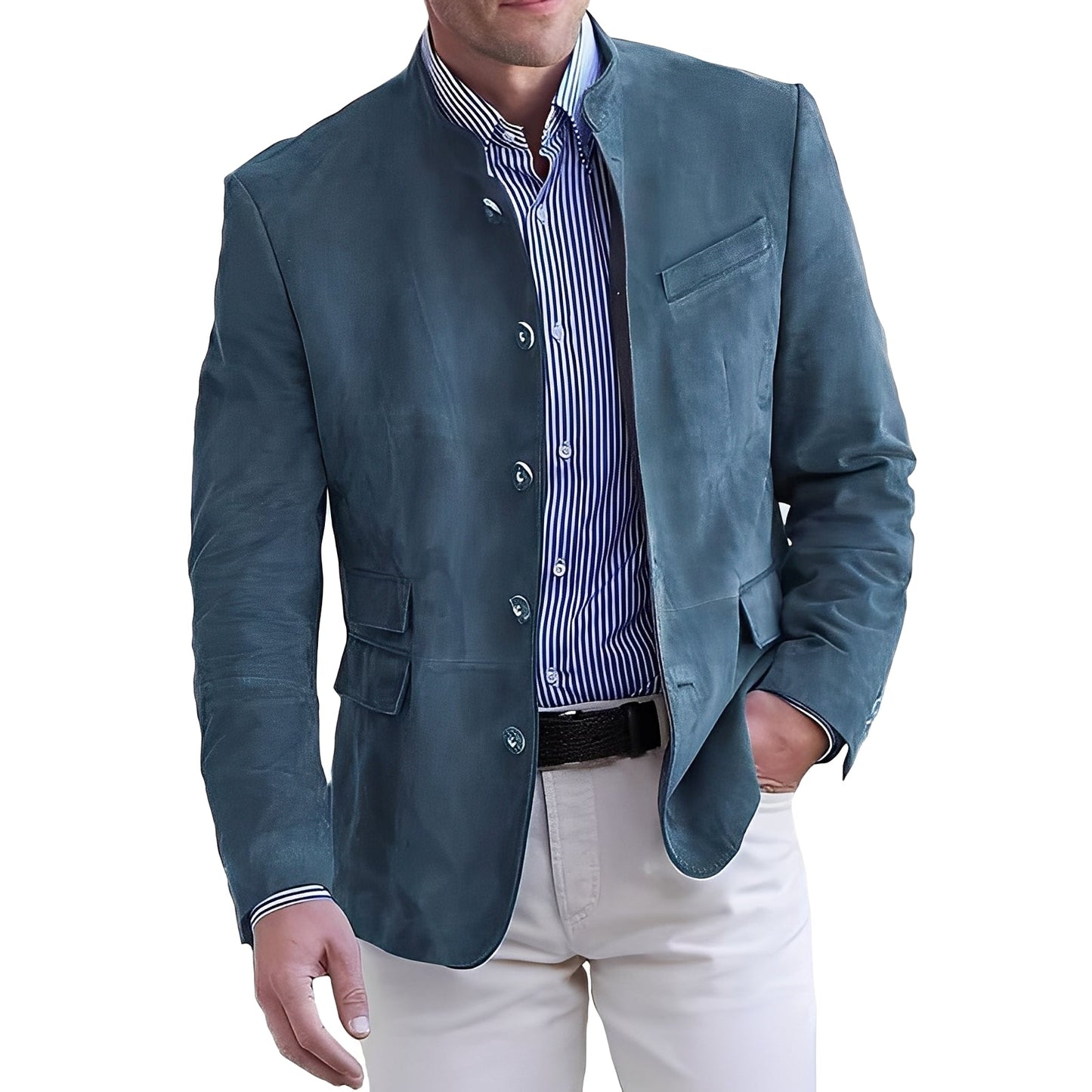 Brenden - Traditionelle Herrenjacke mit Knöpfen