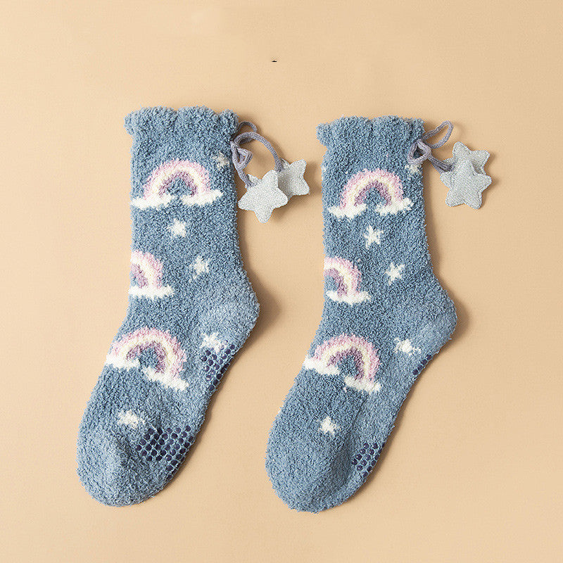 Ramona - Stilvolle, warme Wintersocken für Damen aus Fleece