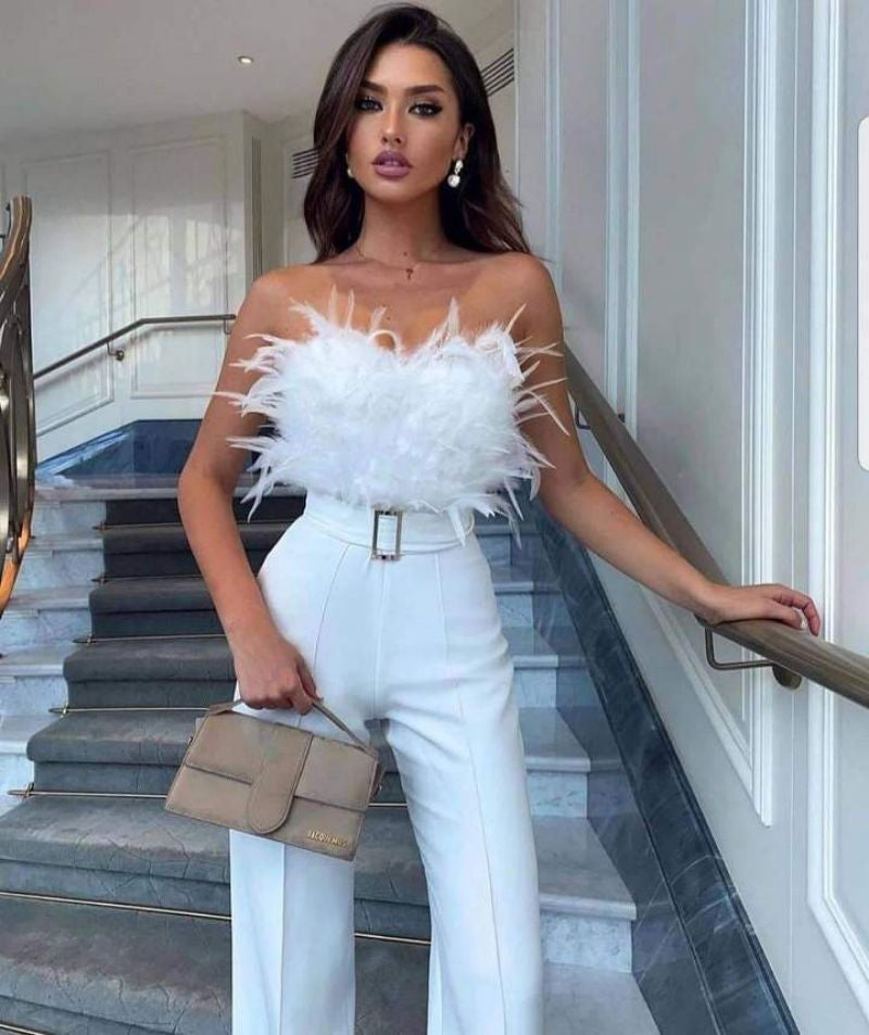StyleLeap – Schicker Overall mit Röhrenoberteil