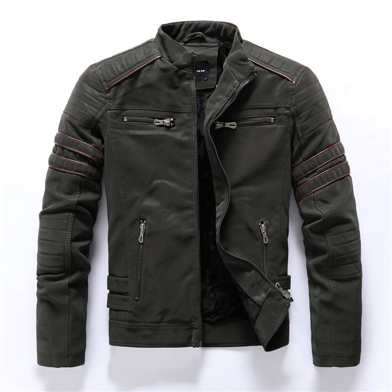 Bastian – Biker-Jacke mit Zipper