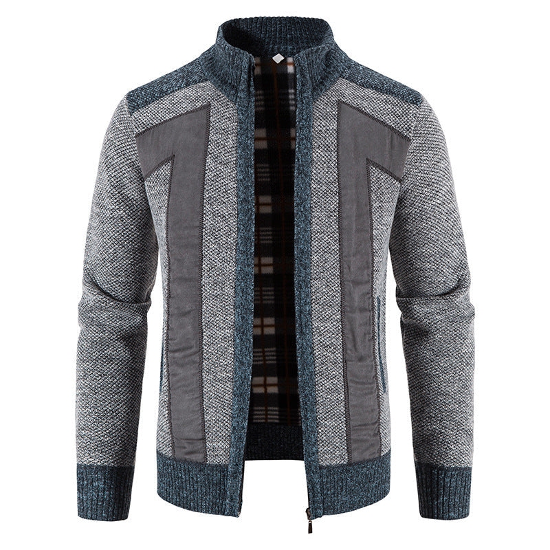 Domenic - Bequeme Fleecejacke mit Zipper für Herren