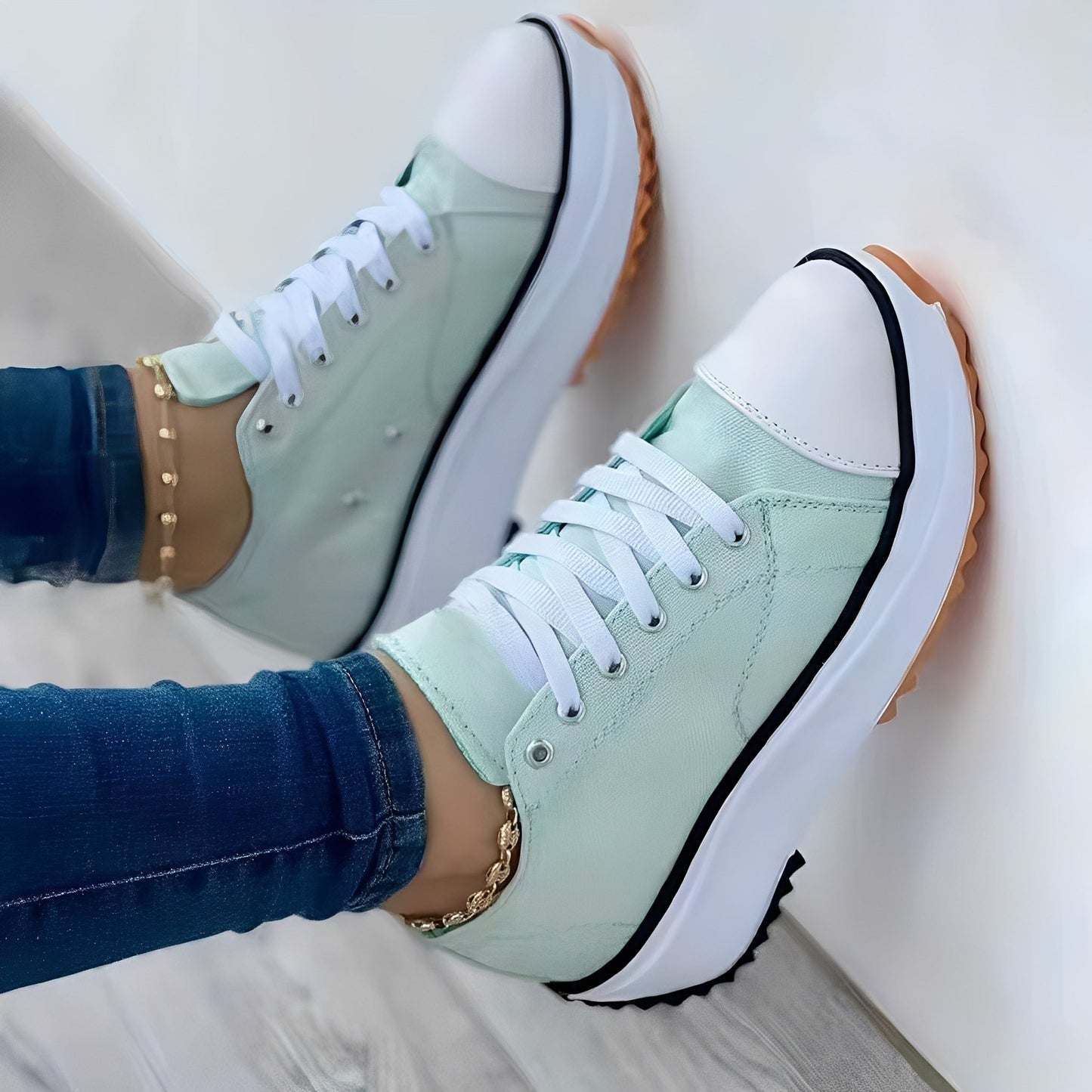 Mellony - Gemütliche Damenschuhe mit dicker Sohle