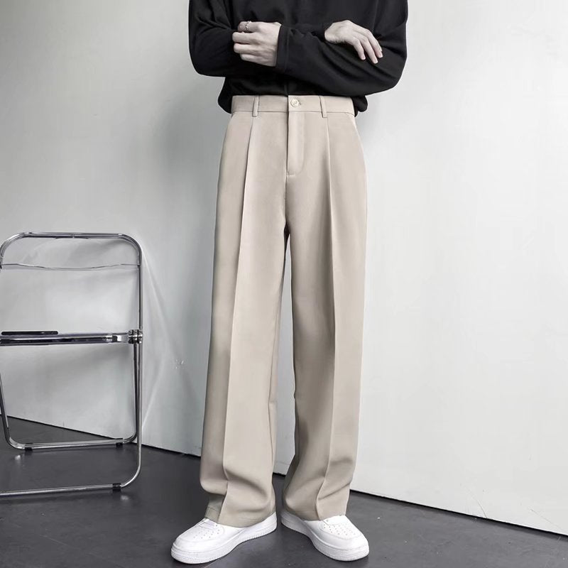 Caleb - Schicke, locker sitzende Männer-Hose mit geradem Bein